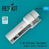 RESKIT RSU72-0312 F-104 (S/G-late) Starfighter exhaust nozzle for Hasegawa kit (3D Printed) 1/72